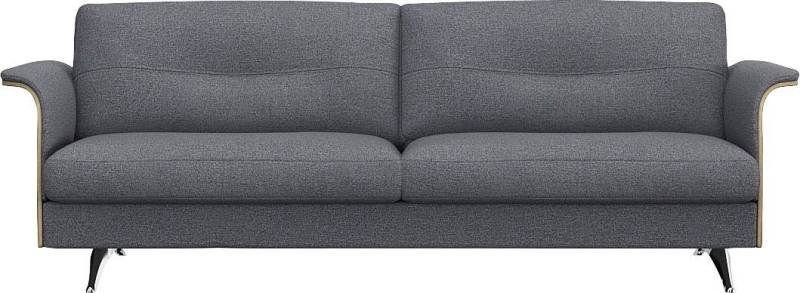 FLEXLUX 3-Sitzer Glow, super bequem durch hochwertigem Sitzaufbau mit Federkern, Modernes skandinavisches Design von FLEXLUX