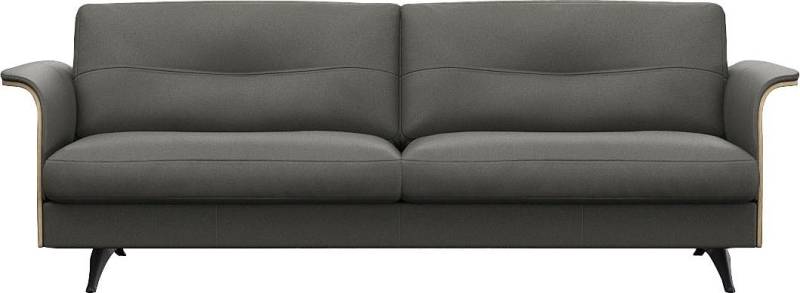 FLEXLUX 3-Sitzer Glow Designsofa, bequem und komfortabel durch hochwertigen Sitzaufbau, Skandinavisches Design, In hochwertiger Verarbeitung von FLEXLUX