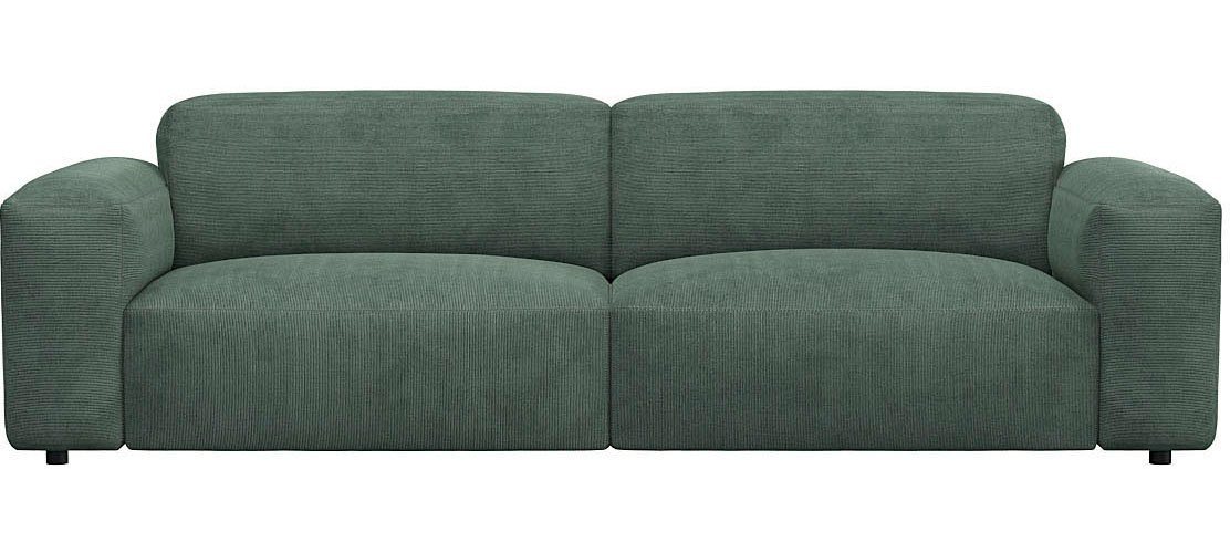 FLEXLUX 3-Sitzer Lucera Sofa, modern & anschmiegsam, Kaltschaum, Stahl-Wellenunterfederung von FLEXLUX