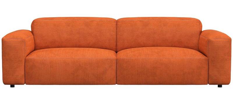 FLEXLUX 3-Sitzer Lucera Sofa, super bequem durch hochwertigen Sitzaufbau mit Kaltschaum, modern & anschmiegsam, Designsofa von FLEXLUX