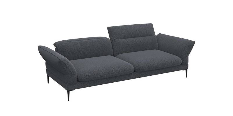 FLEXLUX 3-Sitzer Salino, Funktionssofa, Relaxsofa, Sofa mit Arm- und Kopfteil-Verstellungen, Kaltschaum & Stahl-Wellen von FLEXLUX