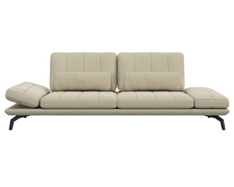 FLEXLUX 3-Sitzer Tropea Funktionssofa, Designsofa, Relaxfunktion, TV-Couch, mit Armteilverstellung sowie Sitztiefenverstellung, Breite 252 cm von FLEXLUX