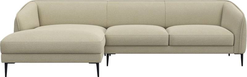 FLEXLUX Ecksofa Belle Designsofa, L-Form, B/T 288/149 cm, Skandinavisches Design, In hochwertiger Verarbeitung von FLEXLUX