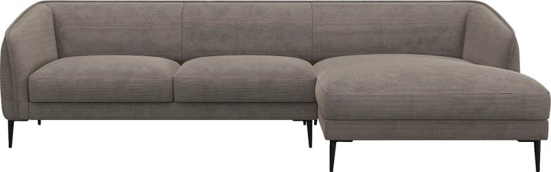 FLEXLUX Ecksofa Belle Designsofa, L-Form, B/T 288/149 cm, Skandinavisches Design, In hochwertiger Verarbeitung von FLEXLUX