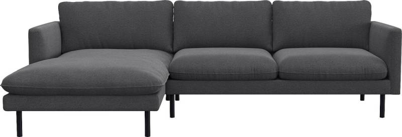 FLEXLUX Ecksofa Bolzano, elegant und bequem, L-Form, Sitzaufbau mit Kaltschaum & Stahl-Wellen, loose Sitz -& Rückenkissen von FLEXLUX