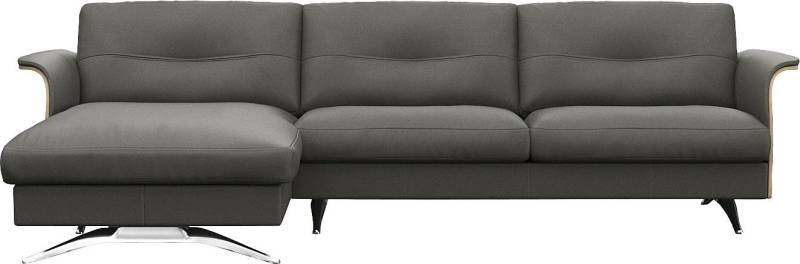 FLEXLUX Ecksofa Glow bequem und komfortabel durch hochwertigen Sitzaufbau, L-Form, Modernes skandinavisches Design von FLEXLUX