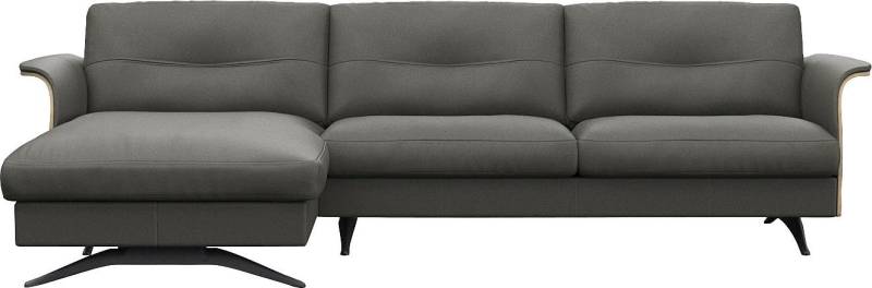 FLEXLUX Ecksofa Glow, super bequem durch hochwertigem Sitzaufbau mit Federkern, L-Form, Modernes skandinavisches Design von FLEXLUX