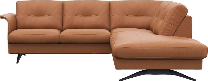 FLEXLUX Ecksofa Glow, super bequem durch hochwertigem Sitzaufbau mit Federkern, L-Form, Modernes skandinavisches Design von FLEXLUX