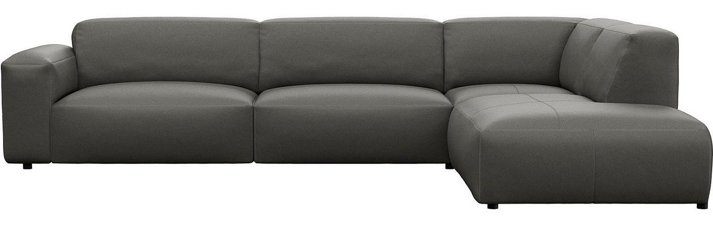 FLEXLUX Ecksofa Lucera, modern & anschmiegsam, Kaltschaum, Stahl-Wellenunterfederung von FLEXLUX