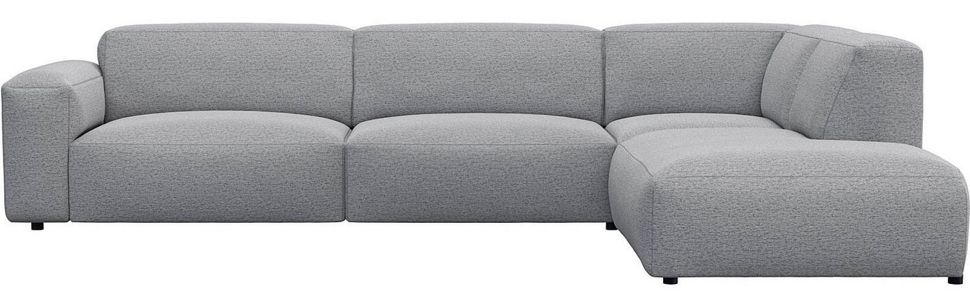 FLEXLUX Ecksofa Lucera, modern & anschmiegsam, Kaltschaum, Stahl-Wellenunterfederung von FLEXLUX