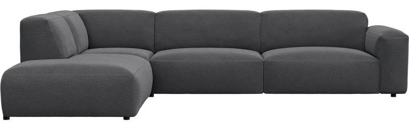 FLEXLUX Ecksofa Lucera, modern & anschmiegsam, Kaltschaum, Stahl-Wellenunterfederung von FLEXLUX