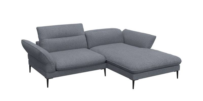 FLEXLUX Ecksofa Salino, Funktionssofa mit Recamiere, Relaxsofa, Ecksofa, Sofa mit Arm- und Kopfteil-Verstellungen, Kaltschaum & Stahl-Wellen FLEXLUX Ecksofa Salino, Funktionssofa mit Recamiere, Relaxsofa, Ecksofa, Sofa mit Arm- und Kopfteil-Verstellungen, Kaltschaum & Stahl-Wellen von FLEXLUX