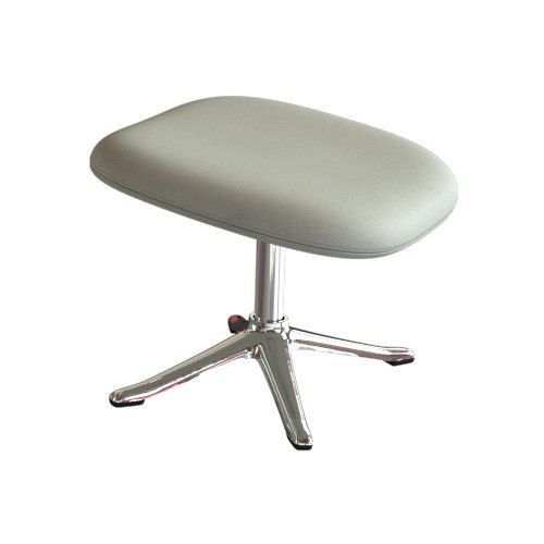 FLEXLUX Polsterhocker Stilo Fußstütze, für Beinauflage zur besseren Entspannung, Fuß Aluminium, Fußhocker für Drehsessel von FLEXLUX