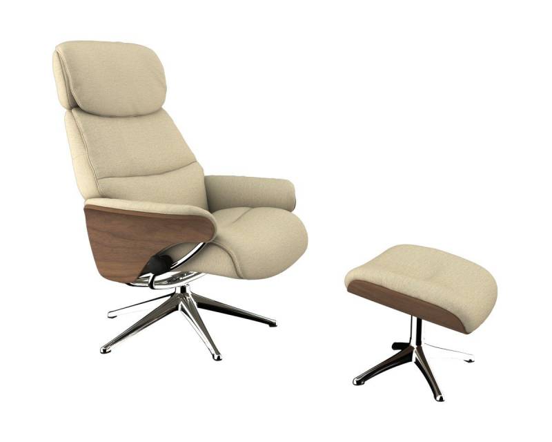 FLEXLUX Relaxsessel Aarhus, Funktionsessel, Polstersessel, Armlehnen-, TV-Fernsehsessel, Relaxfunktion & Kopf- Rückenverstellung von FLEXLUX