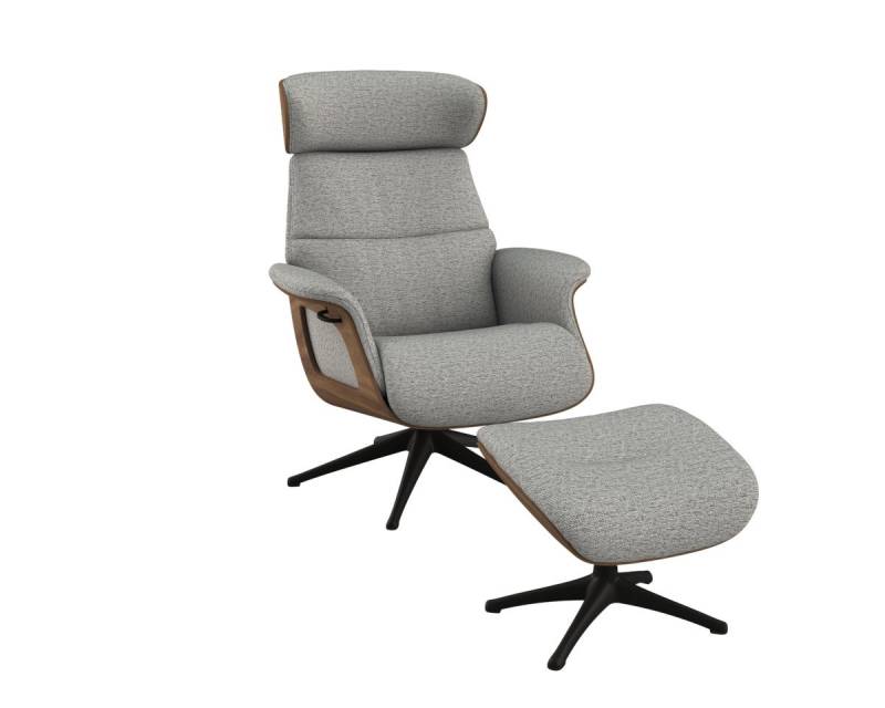 FLEXLUX Relaxsessel Rücken u. Kopfverstellung, ergonomisch, Airchannels, klasse Komfort, Rücken- & Kopfteilverstellung, Drehbar, Armlehne Walnuss, Fuß Schwarz FLEXLUX Relaxsessel Rücken u. Kopfverstellung, ergonomisch, Airchannels, klasse Komfort, Rücken- & Kopfteilverstellung, Drehbar, Armlehne Walnuss, Fuß Schwarz von FLEXLUX