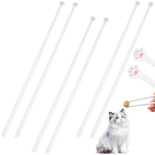 FLEXNOVA 3 Paar Cat Paw Chopsticks,Katzenpfoten Essstäbchen,Rutschfeste Rosa Utensilien Für Zuhause,Essstäbchen Mit Katzenpfoten,3D Gedruckte Katzenpfoten Essstäbchen für Einsatz Hause Tierliebhaber von FLEXNOVA