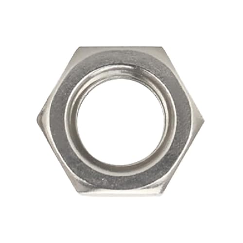 Sechskantmuttern M16 Edelstahl - DIN 934 - Muttern - Sechskantmutter Edelstahl A2-70 (Gewinde: M16; Menge: 100 St.) von FLEXSOLUTE