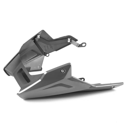 FLFHDUP Flügelspoiler Fit Für BMW F900XR 2020-2023 Bauch Pan Unteren Motor Chassis Verkleidung Schutz Skid Platte Spoiler Abdeckung Schutz Motorrad Verkleidung(Gray) von FLFHDUP