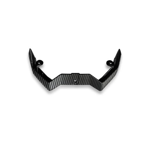 FLFHDUP Flügelspoiler Fit Für Yamaha MT-07 FZ-07 MT07 FZ07 2018 2019 2020 Winglet Aerodynamische Abdeckung Gugel Front Flügel Spoiler Verkleidung Motorrad Verkleidung(CarbonLook Set) von FLFHDUP