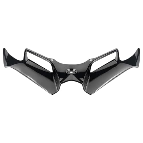 FLFHDUP Flügelspoiler Fit Für Yamaha Nmax125 Nmax155 2020-2022 Front Verkleidung Winglet Aerodynamische Flügel Abdeckung Trim Spoiler Winglet Motorrad Verkleidung(Black) von FLFHDUP