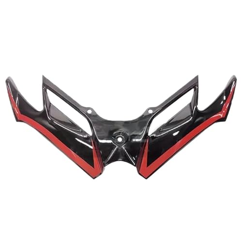 FLFHDUP Flügelspoiler Passend für CFMOTO 450SR 450 SR 2022 2023 Spiegel Frontverkleidung Winglets Aerodynamische Flügel Seitenflügel Spoilerverkleidung Motorrad Verkleidung(Black Red 2) von FLFHDUP