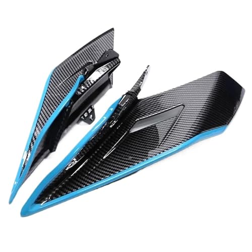 FLFHDUP Flügelspoiler Passend für CFMOTO 450SR 450 SR 2022 2023 Spiegel Frontverkleidung Winglets Aerodynamische Flügel Seitenflügel Spoilerverkleidung Motorrad Verkleidung(Color 3) von FLFHDUP
