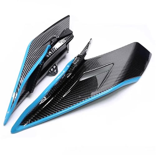 FLFHDUP Flügelspoiler Passend für CFMOTO 450SR 450 SR 2022 2023 Spiegel Frontverkleidung Winglets Aerodynamische Flügel Seitenflügel Spoilerverkleidung Motorrad Verkleidung(Color 8) von FLFHDUP