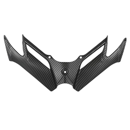 FLFHDUP Flügelspoiler Passend für CFMOTO 450SS 2024 450SR 450 SR 2022 2023 Frontverkleidung Winglets Aerodynamische Flügel Seitenflügel Spoiler Motorrad Verkleidung(Matte Carbon Fiber) von FLFHDUP