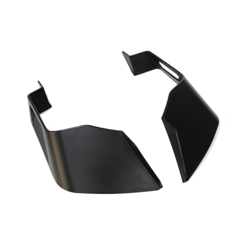 FLFHDUP Flügelspoiler Passend für Kawasaki ZX10R ZX-10R 2017 2018 2019 2020 2021 Verkleidungsteile-Kit Festes Winglet Aerodynamisches Wings Spoiler Motorrad Verkleidung(Black) von FLFHDUP
