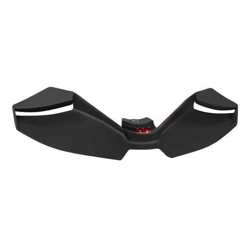 FLFHDUP Flügelspoiler Passend für MT 09 MT09 SP 2024 2025 Frontspoiler Abtriebsplatte Aerodynamisches Kit Motorrad Verkleidung(Matte Black) von FLFHDUP
