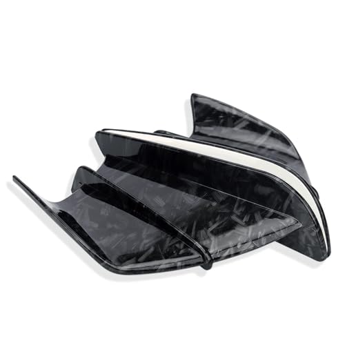 FLFHDUP Flügelspoiler Passend für Yamaha YZF R1 R6 R25. Passend für Kawasaki Ninja H2 H2R Winglet Aerodynamischer Seitenflügel-Flossenspoiler Motorrad Verkleidung(Style2) von FLFHDUP