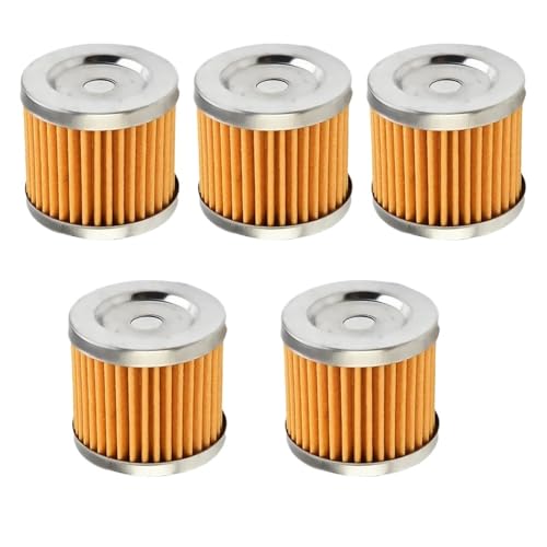FLFHDUP Ölfilter 5 stücke Motorrad Motoröl Filter Ölkühler Abdeckung Kraftstoff Filter Öl Gitter Öl Filter Motorrad-Ölfilter von FLFHDUP
