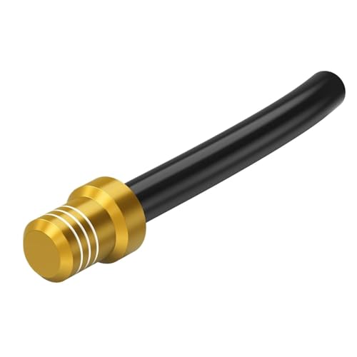 FLFHDUP Ölfilter Kraftstofftank-Entlüftungskappe, Ölentlüftung, passend für Yamaha YZ WR 125 250 80 85 250F 450F 250X, passend für KTM EXC 300 Motorrad-Ölfilter(Gold) von FLFHDUP