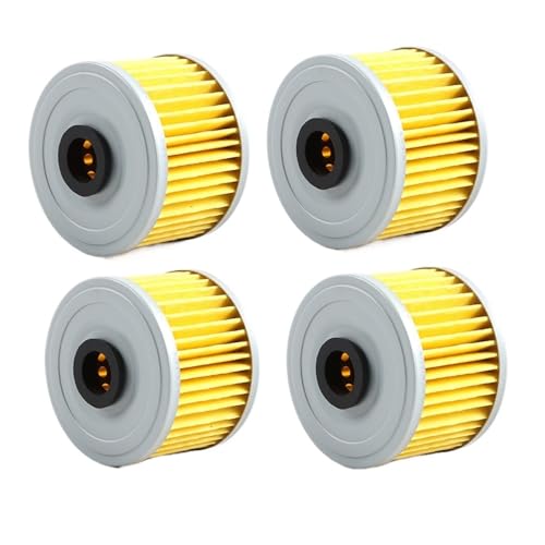 FLFHDUP Ölfilter Motorrad Öl Filter Fit Für Kawasaki KLX250 Klx 250 Klx250sf KLX300 KLX300R Öl Filter Reiniger Teile Motorrad-Ölfilter(4PC) von FLFHDUP