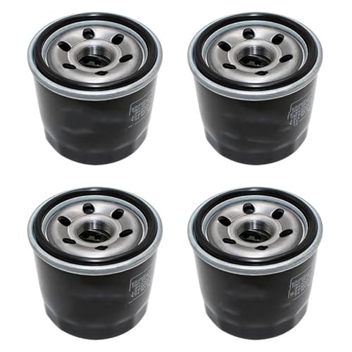 FLFHDUP Ölfilter Motorrad Ölfilter Fit Für Suzuki Gsxr600 GSX1300RA GSX1300R Gsxs1000 GP 30 Gsxr1000 999 Gsxr1000r Motorrad-Ölfilter(4 Pcs) von FLFHDUP