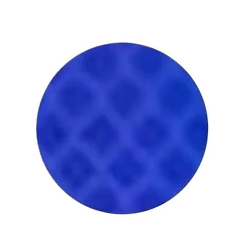 FLFHDUP Reflektierendes Klebeband 10PCS Nacht Reflektierende Streifen Warnung Aufkleber Straße Reflektierende Aufkleber Fahrrad Dekoration Nacht Sicherheit Tipps Reflektor(Round Blue) von FLFHDUP