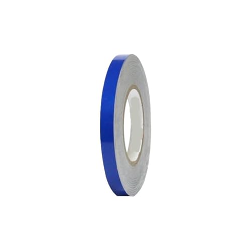 FLFHDUP Reflektierendes Klebeband 5M * 2CM Auto Reflektierende Band Aufkleber Sicherheit Mark Auto Reflektor Klebestreifen Universal Dekoration Aufkleber Auto-Styling Reflektor(Blue) von FLFHDUP