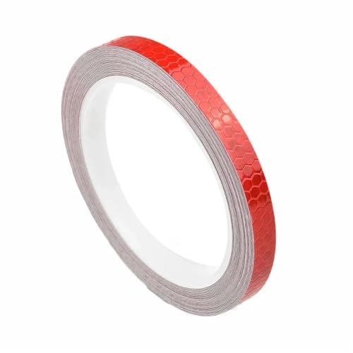 FLFHDUP Reflektierendes Klebeband 5M Rot Reflektierende Aufkleber Streifen Vinyl Glow Strip Neon Band Motorrad Auto Dekoration Aufkleber Reflektor Schutz Band Reflektor FLFHDUP Reflektierendes Klebeband 5M Rot Reflektierende Aufkleber Streifen Vinyl Glow Strip Neon Band Motorrad Auto Dekoration Aufkleber Reflektor Schutz Band Reflektor von FLFHDUP