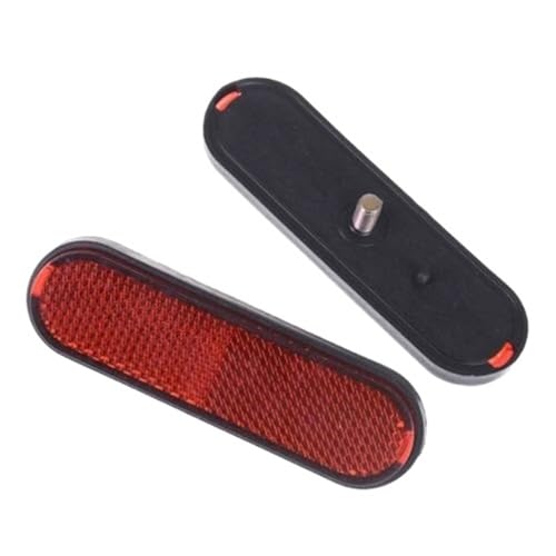 FLFHDUP Reflektierendes Klebeband Auto Motorrad Fahrrad Caravan LKW Schraube auf Sicherheit Reflektor Aufkleber Aufkleber 2 Stück Rechteck Runde Warnstreifen Band Reflektor(7) von FLFHDUP