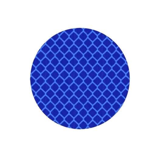 FLFHDUP Reflektierendes Klebeband Auto Sicherheit Reflektierende Aufkleber Helm Reflektierende Warnband Auto Stoßstange Aufkleber Band Sicherheit Fahren Zubehör Reflektor(Blue,10PCS) von FLFHDUP