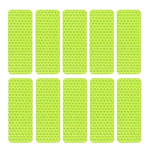 FLFHDUP Reflektierendes Klebeband Autoaufkleber Radnabenring Reflektierend Kreativ Personalisierte Dekorative Aufkleber Reflexion 10 PCS Reflektor FLFHDUP Reflektierendes Klebeband Autoaufkleber Radnabenring Reflektierend Kreativ Personalisierte Dekorative Aufkleber Reflexion 10 PCS Reflektor von FLFHDUP