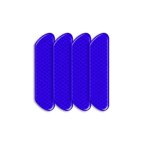 FLFHDUP Reflektierendes Klebeband Autotür Reflektierende Aufkleber Nachtlicht Warnung Aufkleber Fit Für Chevrolet Colorado Cruze Spark Captiva Malibu Trax Aveo Camaro Reflektor(Blue) von FLFHDUP