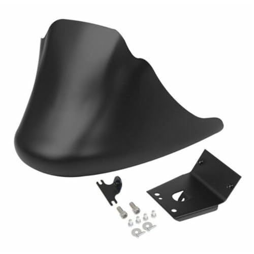 Flügelspoiler Fit Für Harley XL1200 883 Sportster 48 72 Motorrad Vorne Unten Spoiler Kotflügel Air Dam Kinn Verkleidung Motorrad Verkleidung(Matte Black) von FLFHDUP