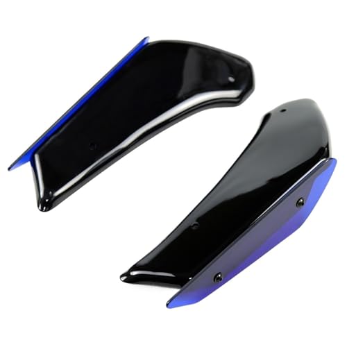 Flügelspoiler Fit Für Honda CBR1000RR CBR 1000RR 2017-2019 Aerodynamische Abtrieb Spoiler Flügel Winglets Motorrad Verkleidung(Blue) von FLFHDUP