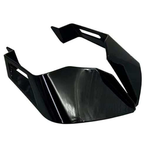 Flügelspoiler Fit Für Honda CBR650R CBR 650R 2019-2023 Winglets Aerodynamische Flügel Kit Feste Seite Flügel Spoiler Verkleidung Motorrad Verkleidung(Glossy Black) von FLFHDUP
