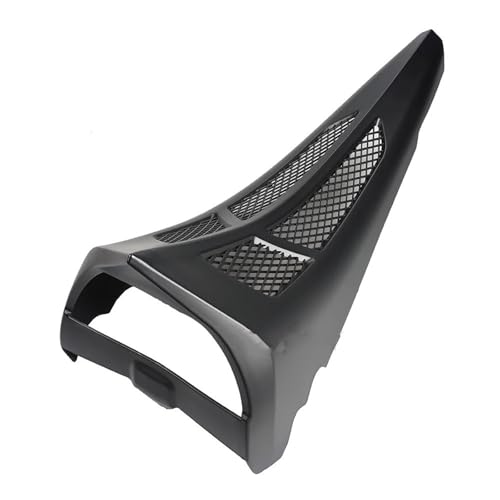 Flügelspoiler Passend für Harley Touring Road Glide Street Glide Modelle ab 2014. Frontspoilergrillverkleidung mit gestrecktem Kinn Motorrad Verkleidung(Matte Black) von FLFHDUP