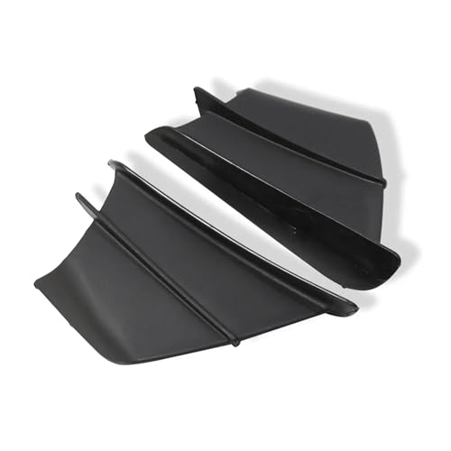 Flügelspoiler Passend für KTM Duke 125 200 390 690 RC125 RC200 RC390 Enduro Luftabweiser Motorrad Winglet Kit Spoiler Motorrad Verkleidung(Carbon Fibre Look) von FLFHDUP