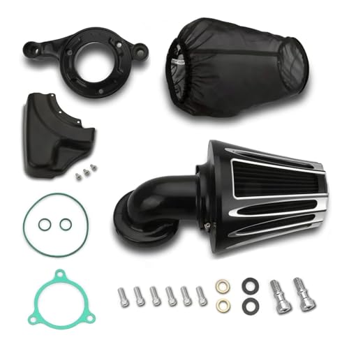 Ölfilter Luftfilter-Entlüftungsfilter passend für Harley M8 Road King Street Electra Glide 2017–2022 Softail Slim 18–22 Motorrad-Ölfilter(3) von FLFHDUP