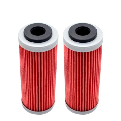 Ölfilter Motorrad-Patronenölfilter passend für FE250 FE350 FC350 FC250 FS450 FE450 FC450 FX350 FX450 Motorrad-Ölfilter(2 pcs) von FLFHDUP