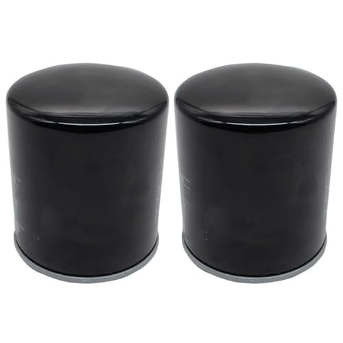 Ölfilter Ölfilter Fit Für Harley XLH883R Sportster 2006 XLH883L Sportster Low 2005 2006 XLH883 Sportster Custom Motorrad-Ölfilter(2 PCS) von FLFHDUP